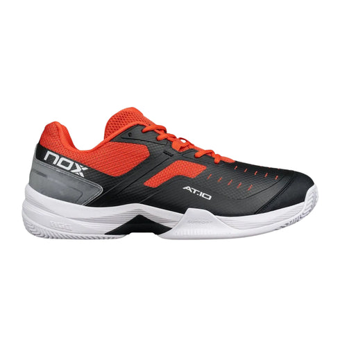 Tenis NOX AT10 PRO Negro/Rojo